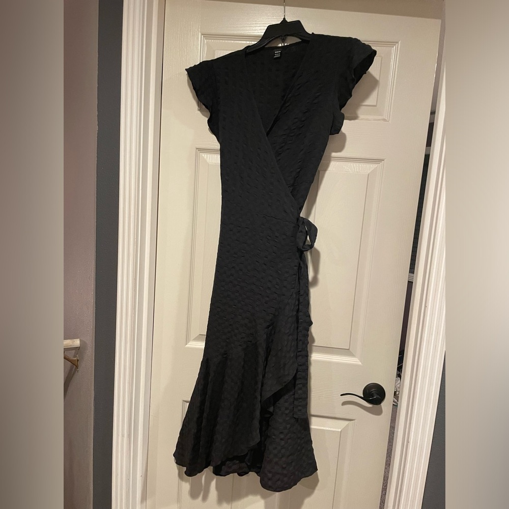 Shein midi wrap dress